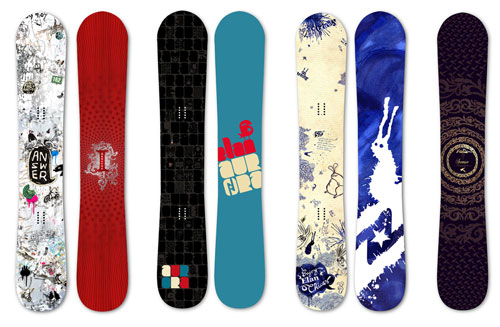 Elan Snowboards kolekcija 07/08