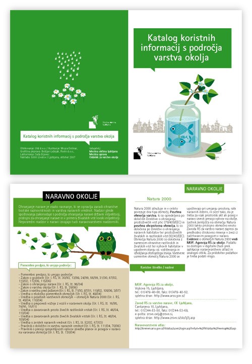 katalog koristnih informacij s področja varstva okolja